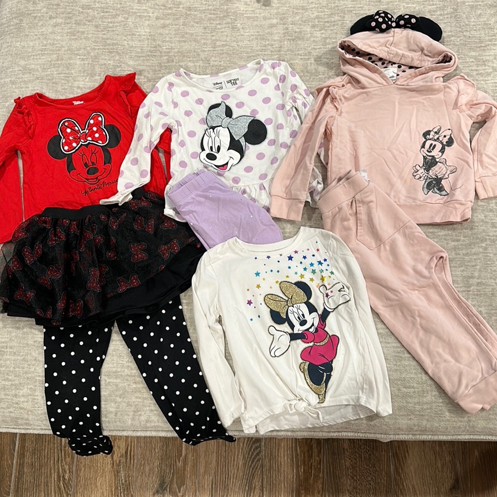 3T Disney Minnie Mouse bundle